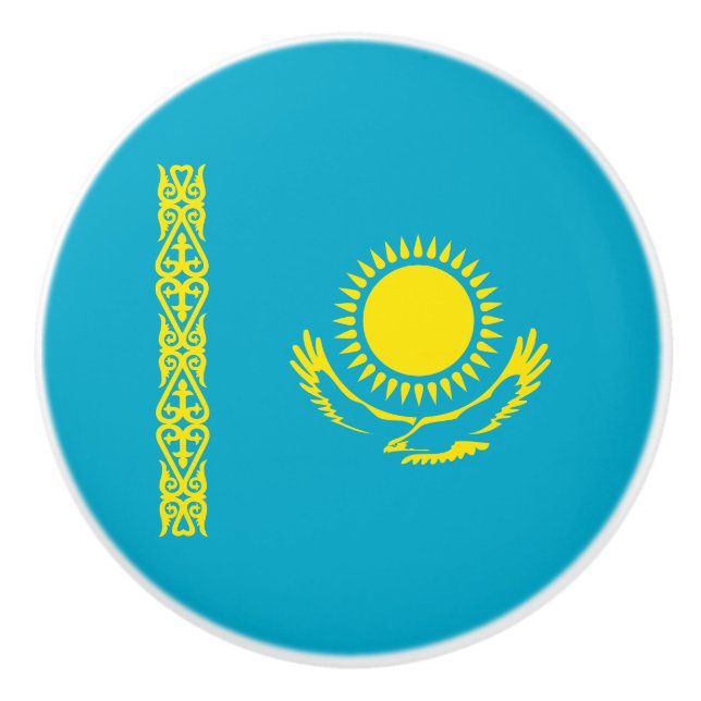 Bouton De Porte En Céramique Flag (Devant)