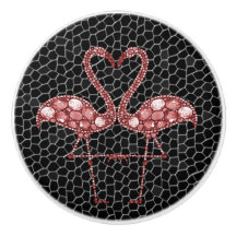 Flamant rose rose