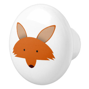 Bouton De Porte En Céramique Fox