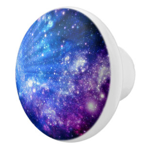 Bouton De Porte En Céramique Galaxie