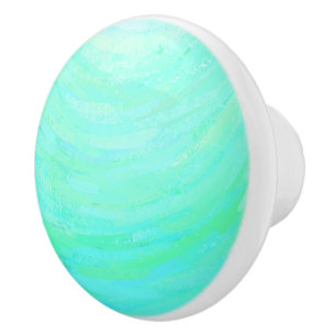 Bouton De Porte En Céramique Glace à la menthe
