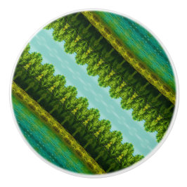Bouton De Porte En Céramique Gras Et Vibrant