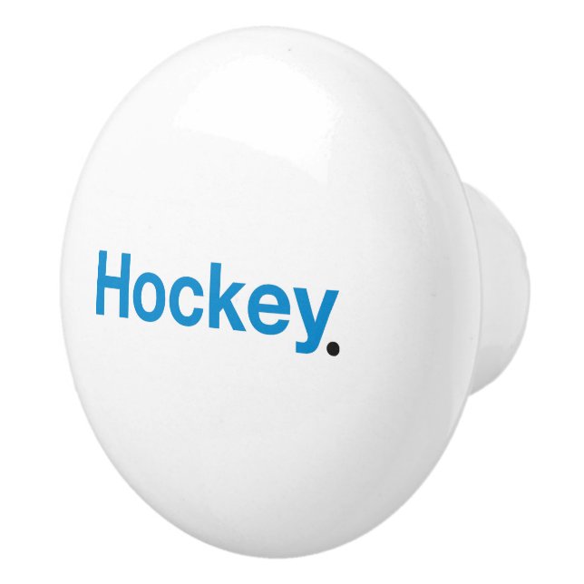 Bouton De Porte En Céramique Hockey (Droite)