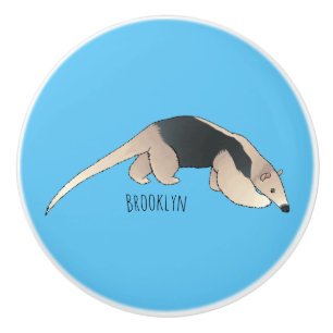 Bouton De Porte En Céramique Illustration de Tamandua