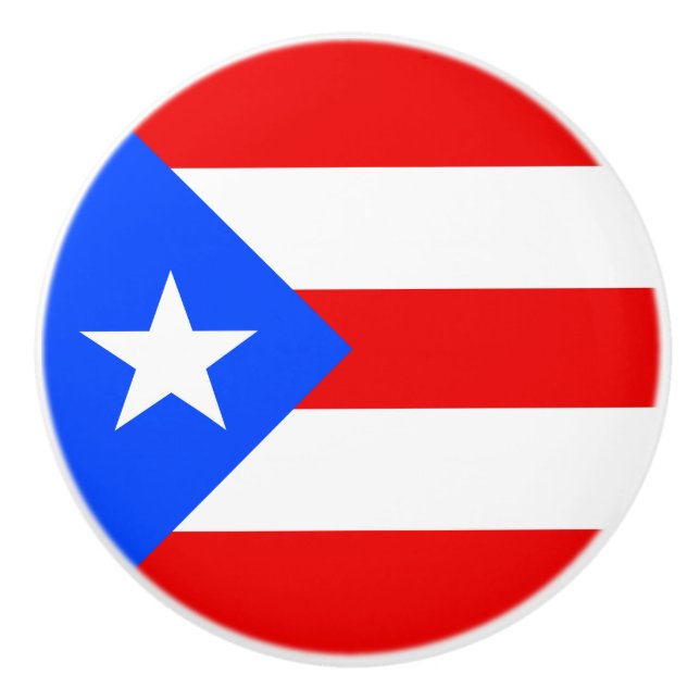 Bouton De Porte En Céramique Indicateur Porto Rico (Devant)
