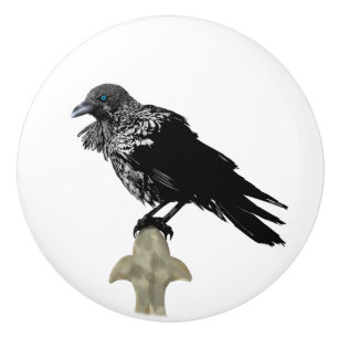 Bouton De Porte En Céramique Inked