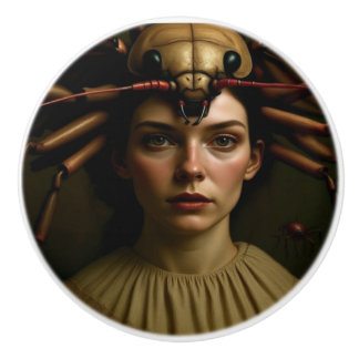 Bouton De Porte En Céramique Insecte gothique-Renaissance-esque effrayant aime