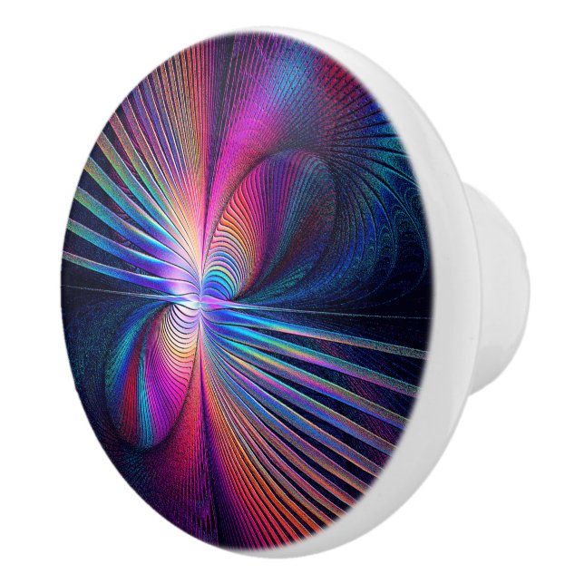 Bouton De Porte En Céramique Iridescence structurelle (Droite)