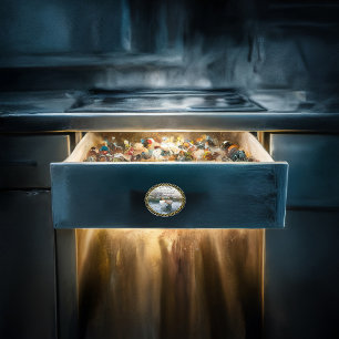 Bouton De Porte En Céramique Jésus Christ Baptême image deux