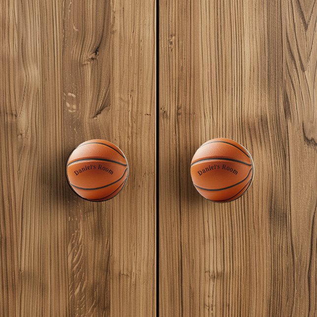 Bouton De Porte En Céramique Joueur de l'équipe de basket-ball (Créateur téléchargé)