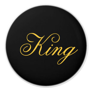 Bouton De Porte En Céramique King Ceramic Knob