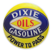 La pompe à gaz vintage Dixie huile l'ère de hot