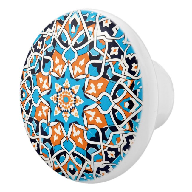 Bouton De Porte En Céramique L'artisanat de style arabe (Droite)