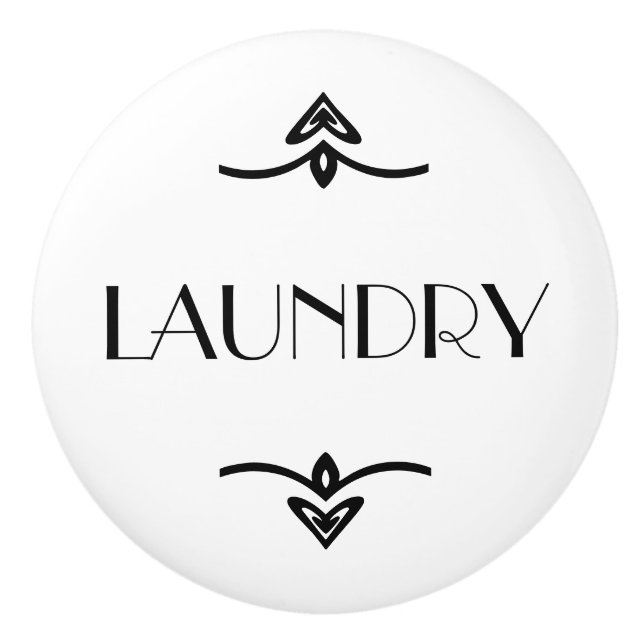 Bouton De Porte En Céramique Lave-linge (Devant)