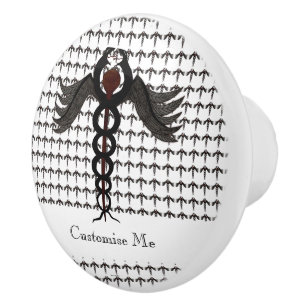 Bouton De Porte En Céramique Le Caduceus (Soudé)