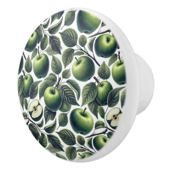 Bouton De Porte En Céramique Les pommes d'Eden (Droite)