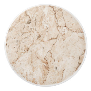 Bouton De Porte En Céramique Marbre crème beige