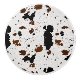 Bouton De Porte En Céramique Masquer l'animal
