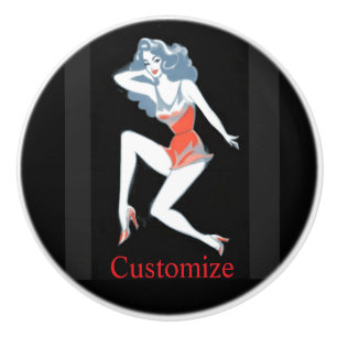 Bouton De Porte En Céramique Modèle flamboyant Poster Thunder_Cove