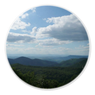 Bouton De Porte En Céramique Montagnes Appalaches II Shenandoah