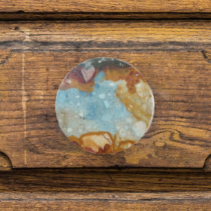 Bouton De Porte En Céramique Motif couleur Jasper Stone