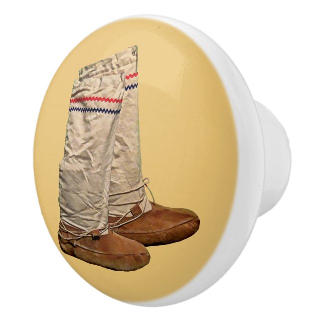 Bouton De Porte En Céramique Mukluks (Droite)