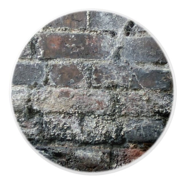 Bouton De Porte En Céramique Mur en briques (Devant)