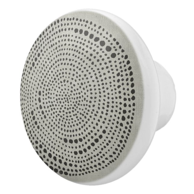 Bouton De Porte En Céramique Mythos - Cercle (Droite)