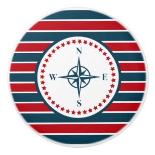 Bouton De Porte En Céramique Nautical design