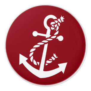 Bouton De Porte En Céramique Nautique