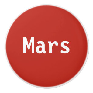 Bouton De Porte En Céramique Noeud en céramique Mars
