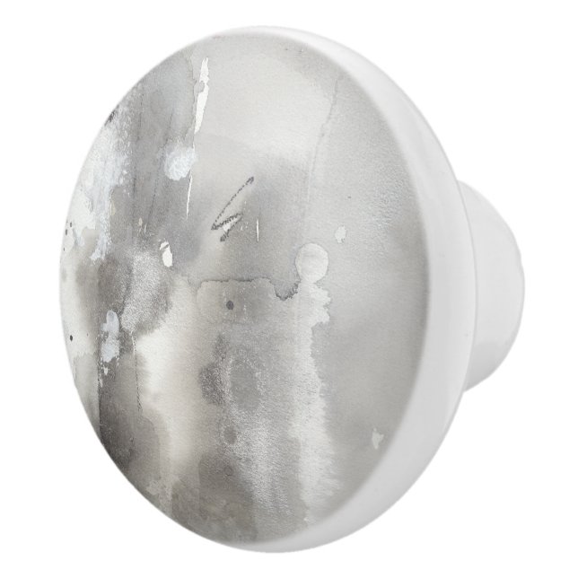 Bouton De Porte En Céramique Objets mystiques - Gris (Droite)