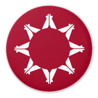 Bouton De Porte En Céramique Oglala Sioux
