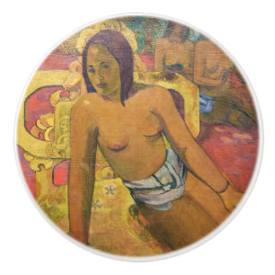 Bouton De Porte En Céramique Paul Gauguin - Vairumati