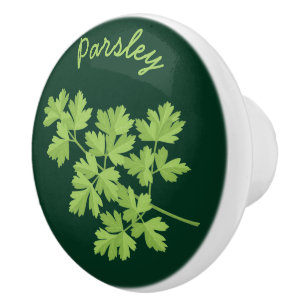 Bouton De Porte En Céramique Persil