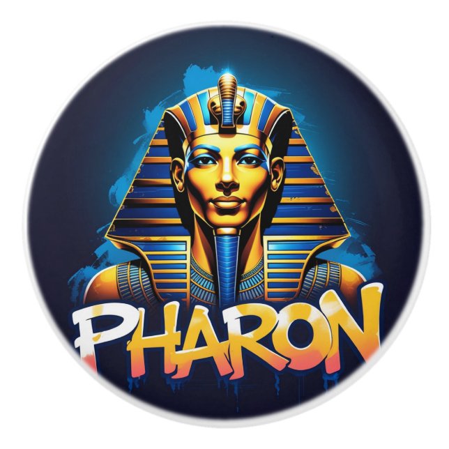 BOUTON DE PORTE EN CÉRAMIQUE PHARON (Devant)