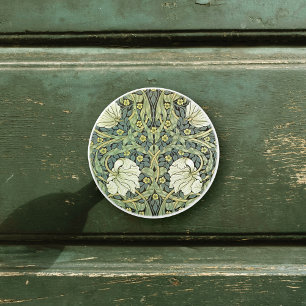 Bouton De Porte En Céramique Pimpernel Floral William Morris