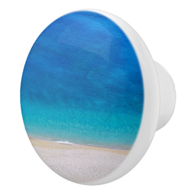 Bouton De Porte En Céramique Plage méditerranéenne agréable (Droite)