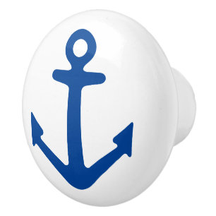 Bouton De Porte En Céramique Porte d'ancrage du bateau nautique et tiroirs