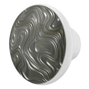 Bouton De Porte En Céramique Porte d'argenterie moderne avec brindilles en céra