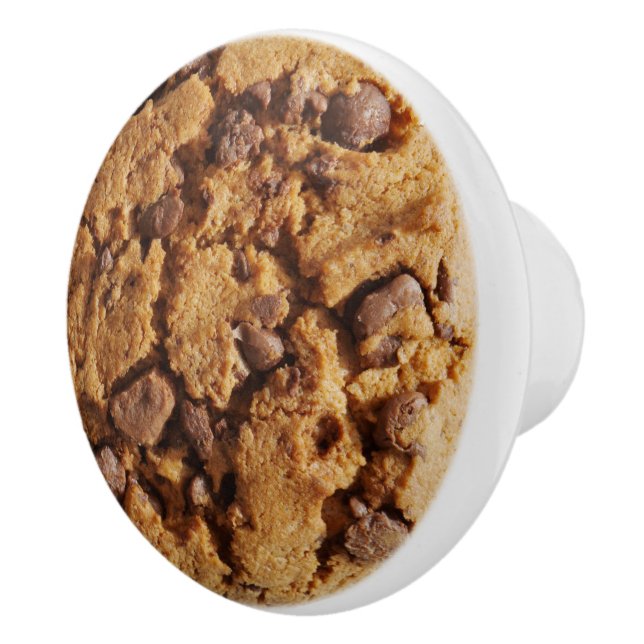Bouton De Porte En Céramique Puce de chocolat Cookie Drawer Knower (Droite)