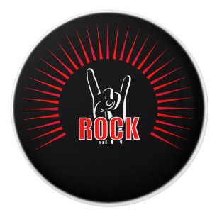 Bouton De Porte En Céramique Rock