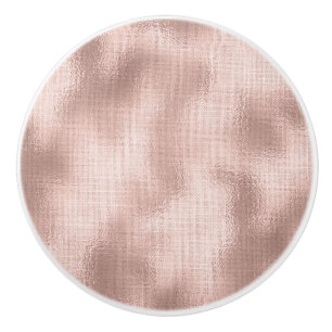 Bouton De Porte En Céramique Rose rose