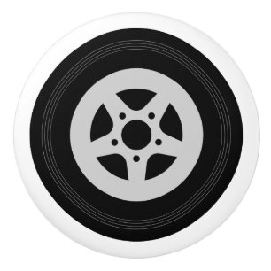 Bouton De Porte En Céramique Roulette de voiture jante porte en céramique et po