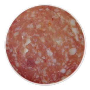 Bouton De Porte En Céramique Salami