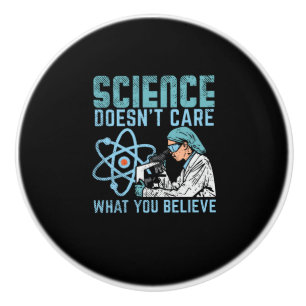 Bouton De Porte En Céramique Scientifique