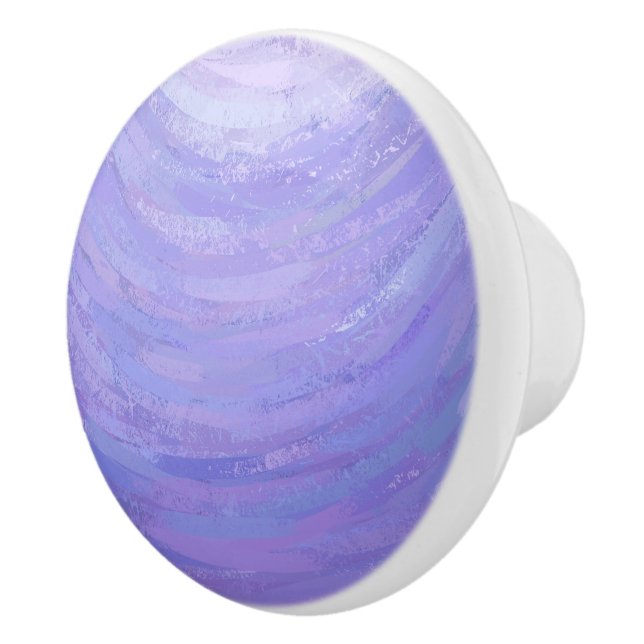 Bouton De Porte En Céramique Soleil pourpre (Droite)