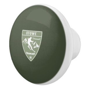 Bouton De Porte En Céramique Stowe Vermont