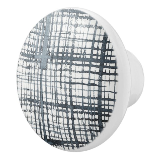 Bouton De Porte En Céramique Stylus - Vérifier le Motif (Droite)