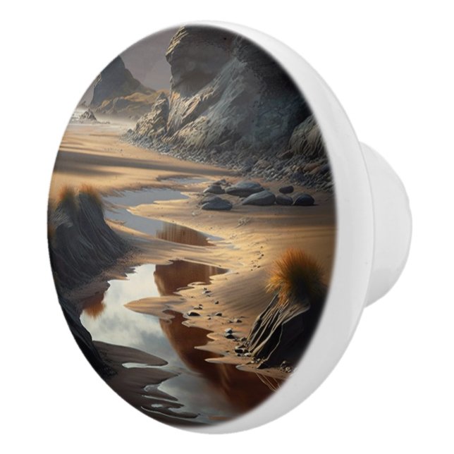 Bouton De Porte En Céramique Sunset (Droite)